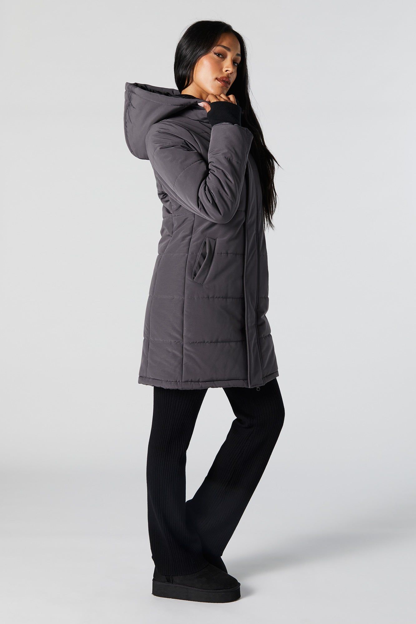 Parka Puffer Jacket sold by Urban Planet product image thumbnail 3