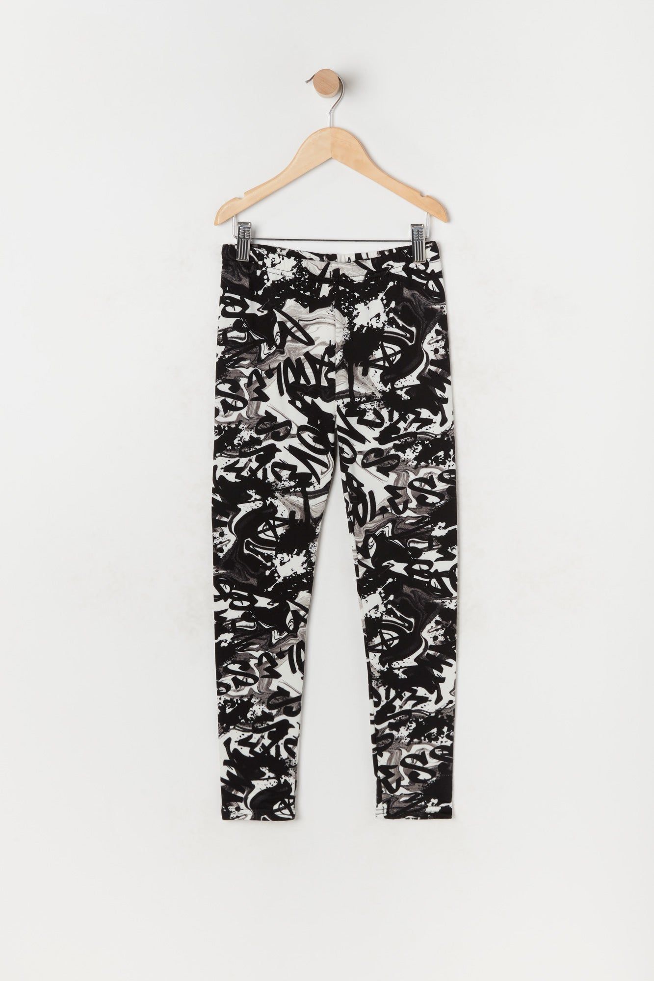 Legging en molleton doux à imprimé en graffitis pour fille sold by Urban Planet