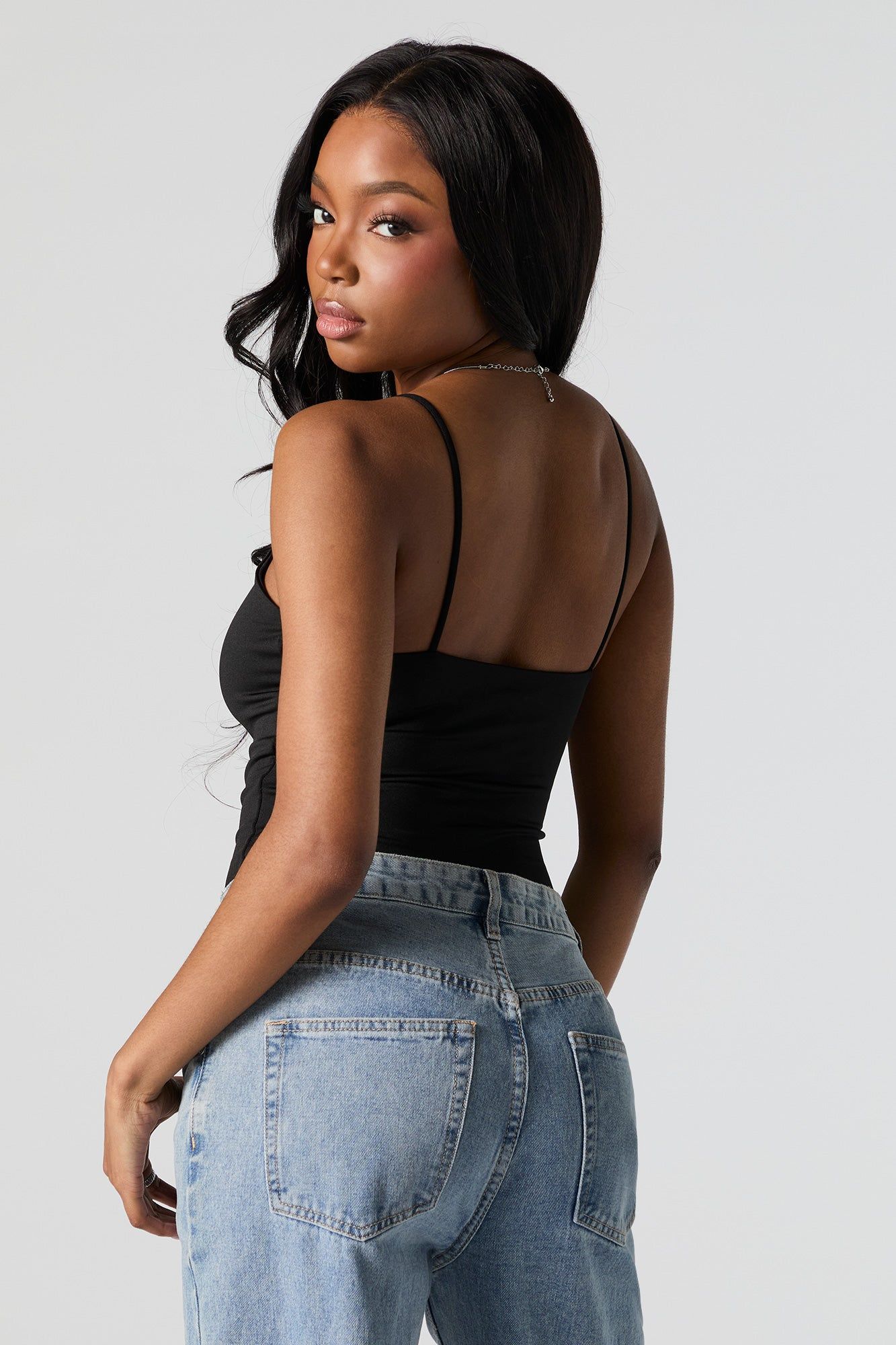 Contour Seamless Scoop Neck Bodysuit sold by Urban Planet product image thumbnail 4