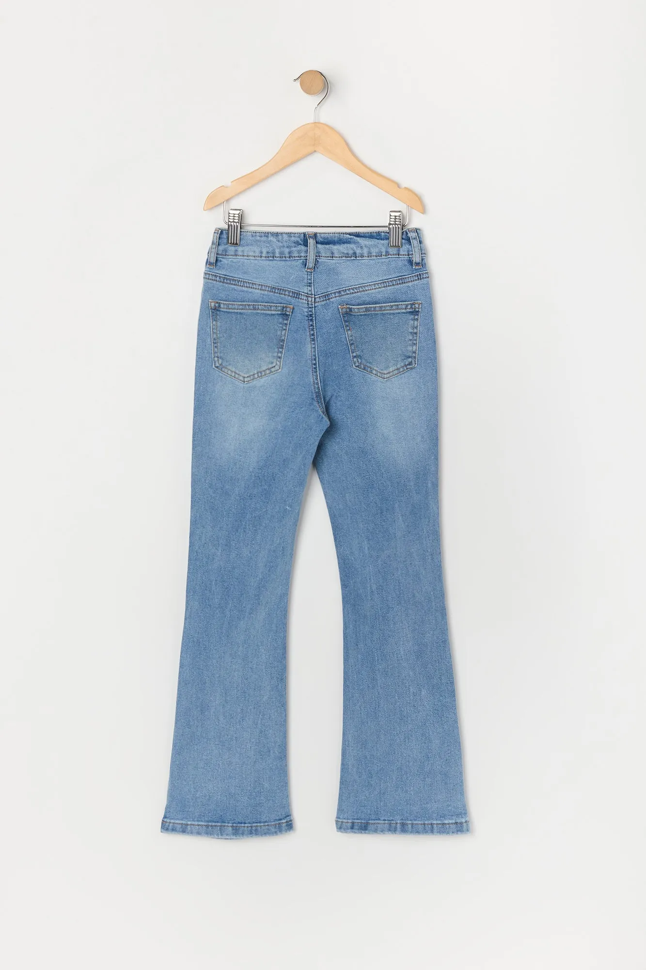 Girls Rhinestone Flare Jean sold by Urban Planet product image thumbnail 4