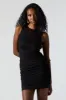 Mesh Ruched Mini Dress sold by Urban Planet