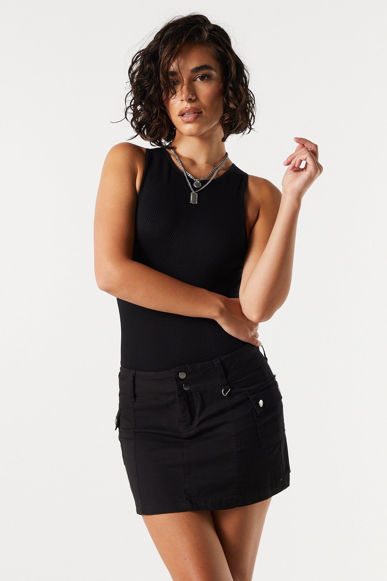 Maillot côtelé sans couture sold by Urban Planet product image thumbnail 6