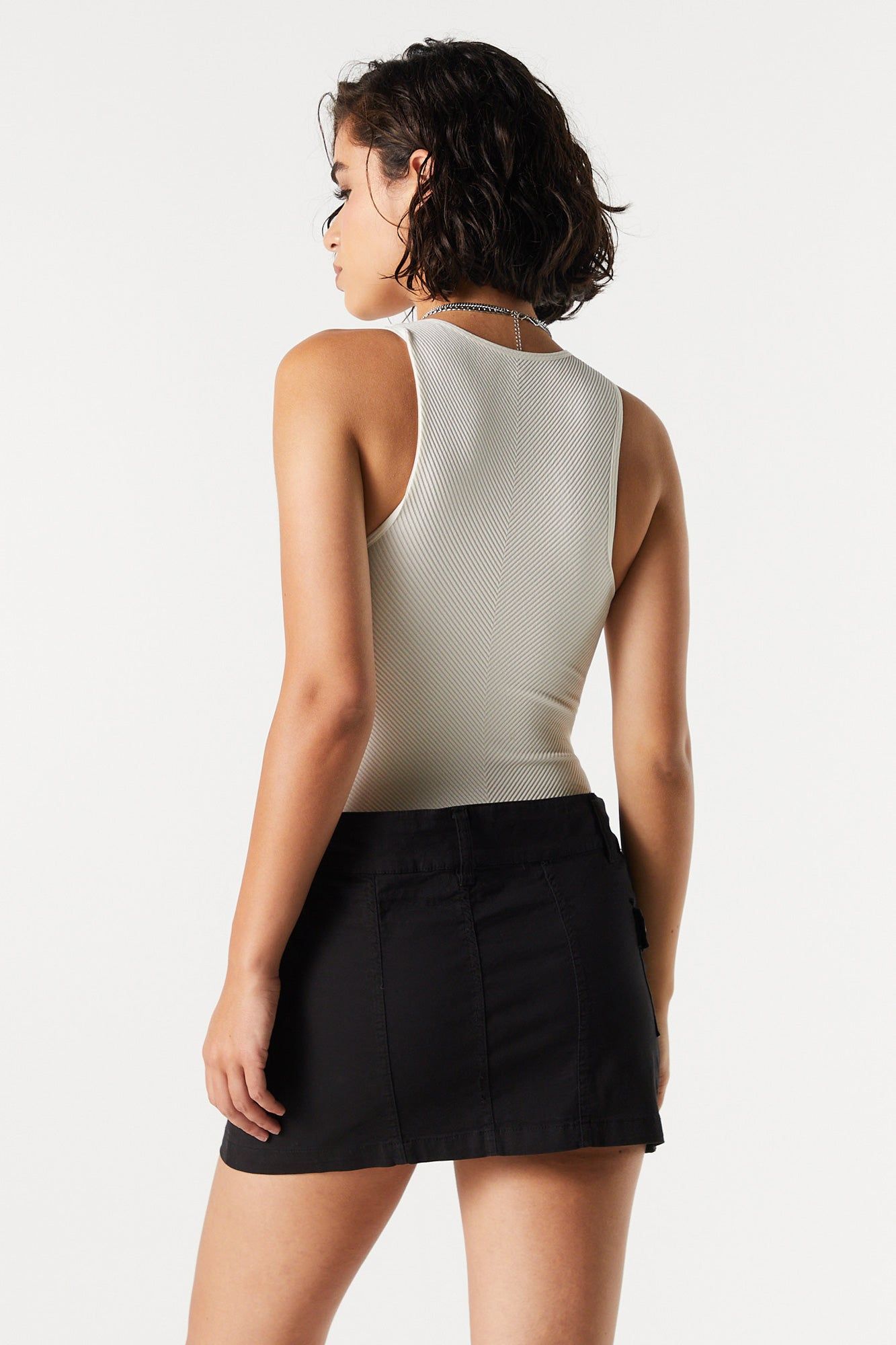 Maillot côtelé sans couture sold by Urban Planet product image thumbnail 17