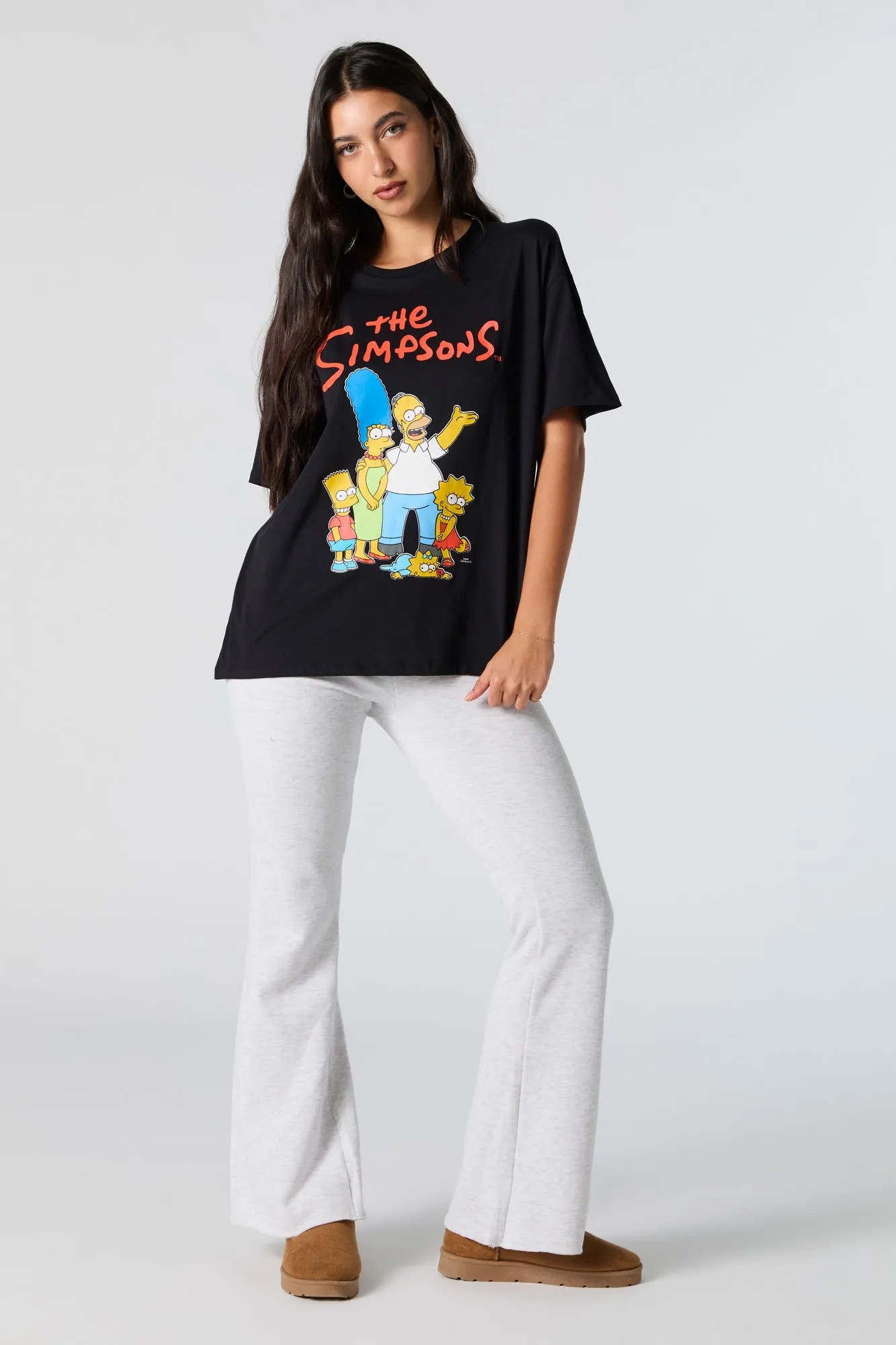 The Simpsons Graphic Boyfriend T-Shirt sold by Urban Planet product image thumbnail 3