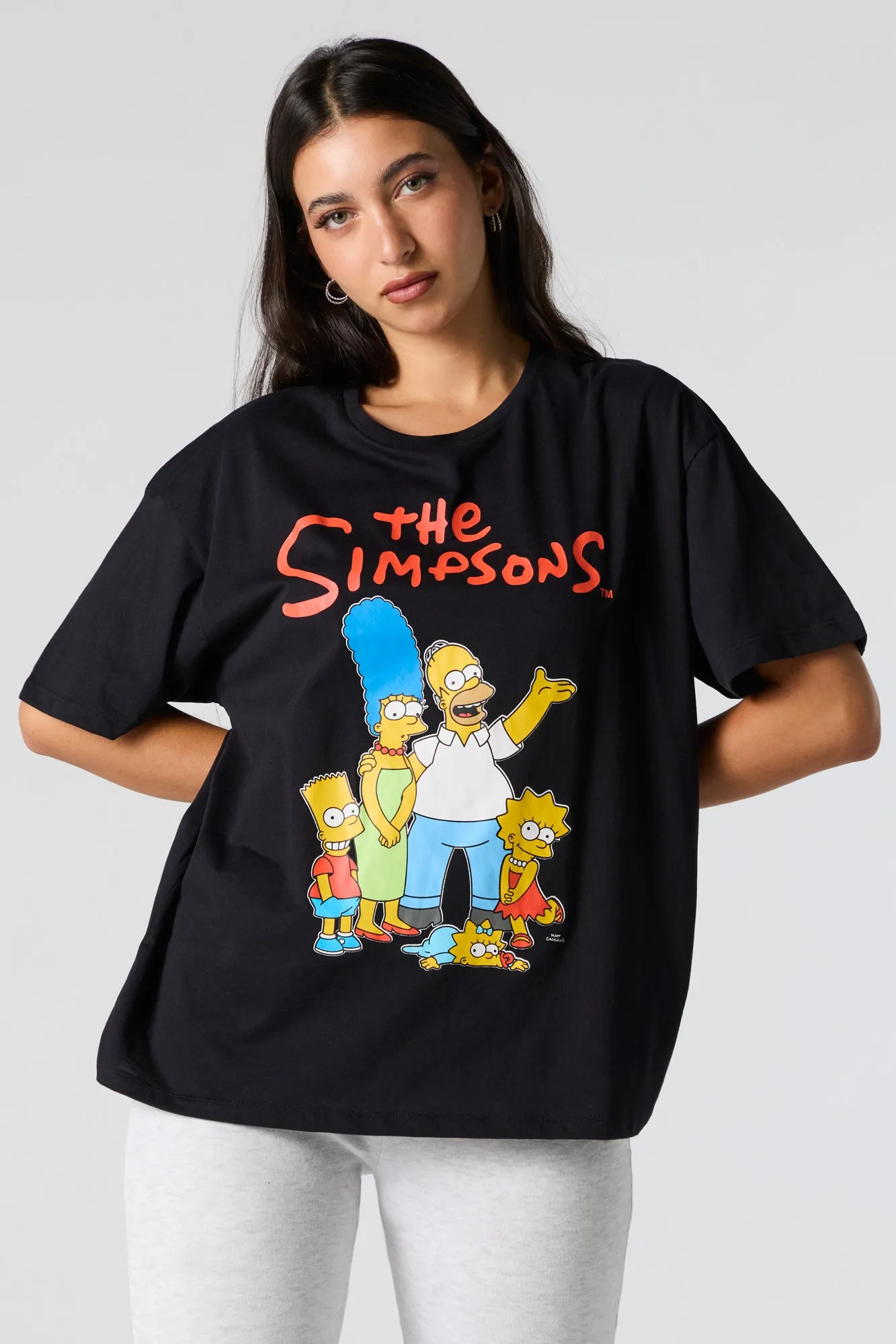 The Simpsons Graphic Boyfriend T-Shirt sold by Urban Planet