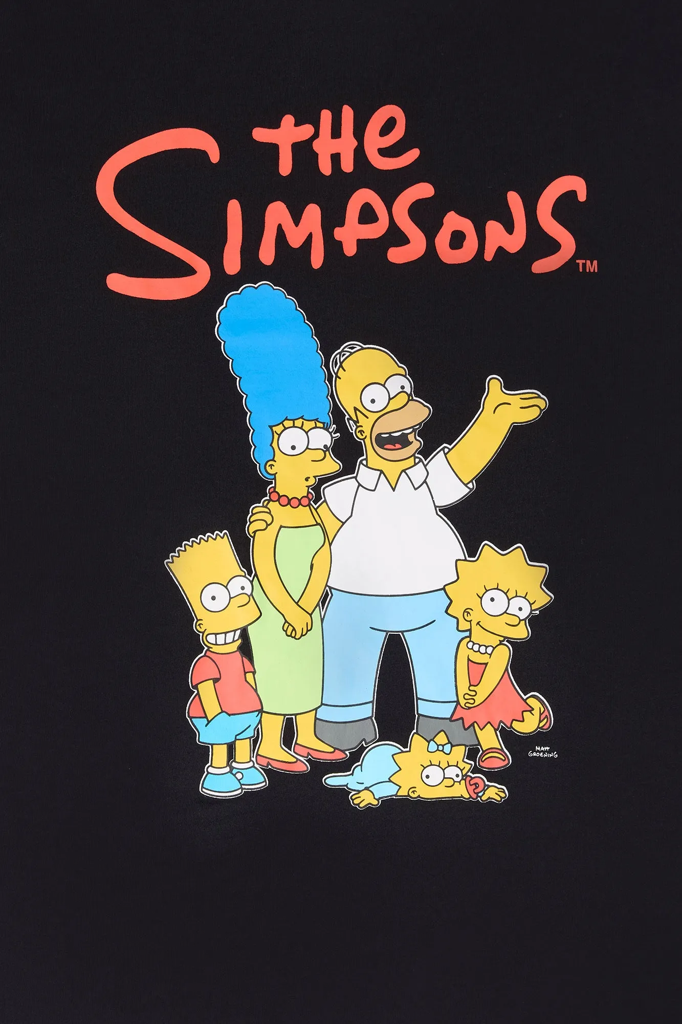 The Simpsons Graphic Boyfriend T-Shirt sold by Urban Planet product image thumbnail 2