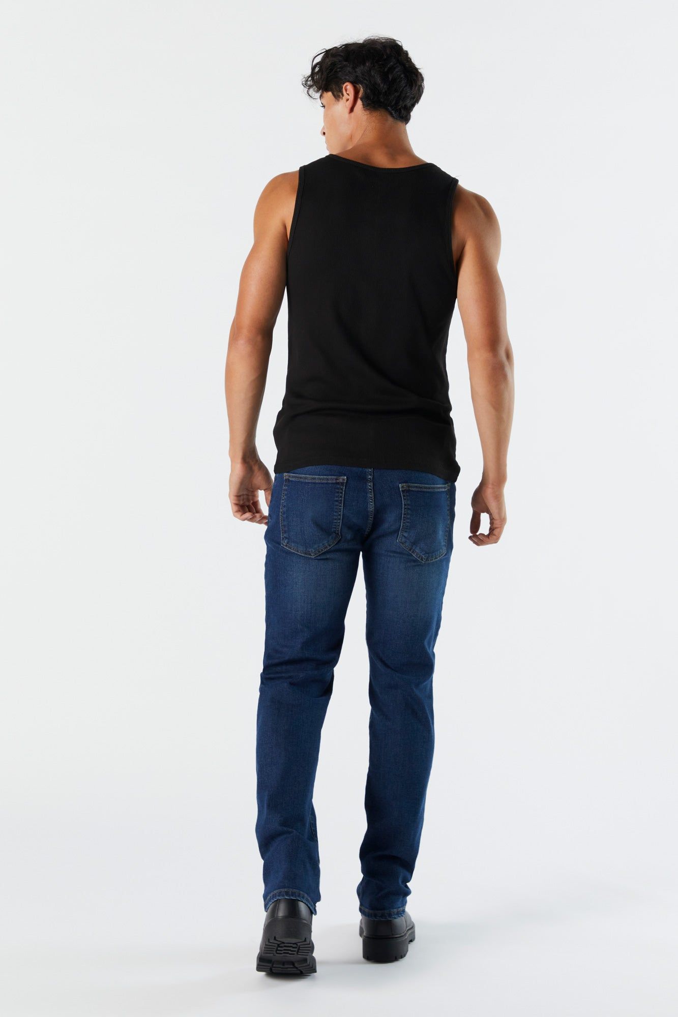 Dark Stone Wash Regular Jean sold by Urban Planet product image thumbnail 3