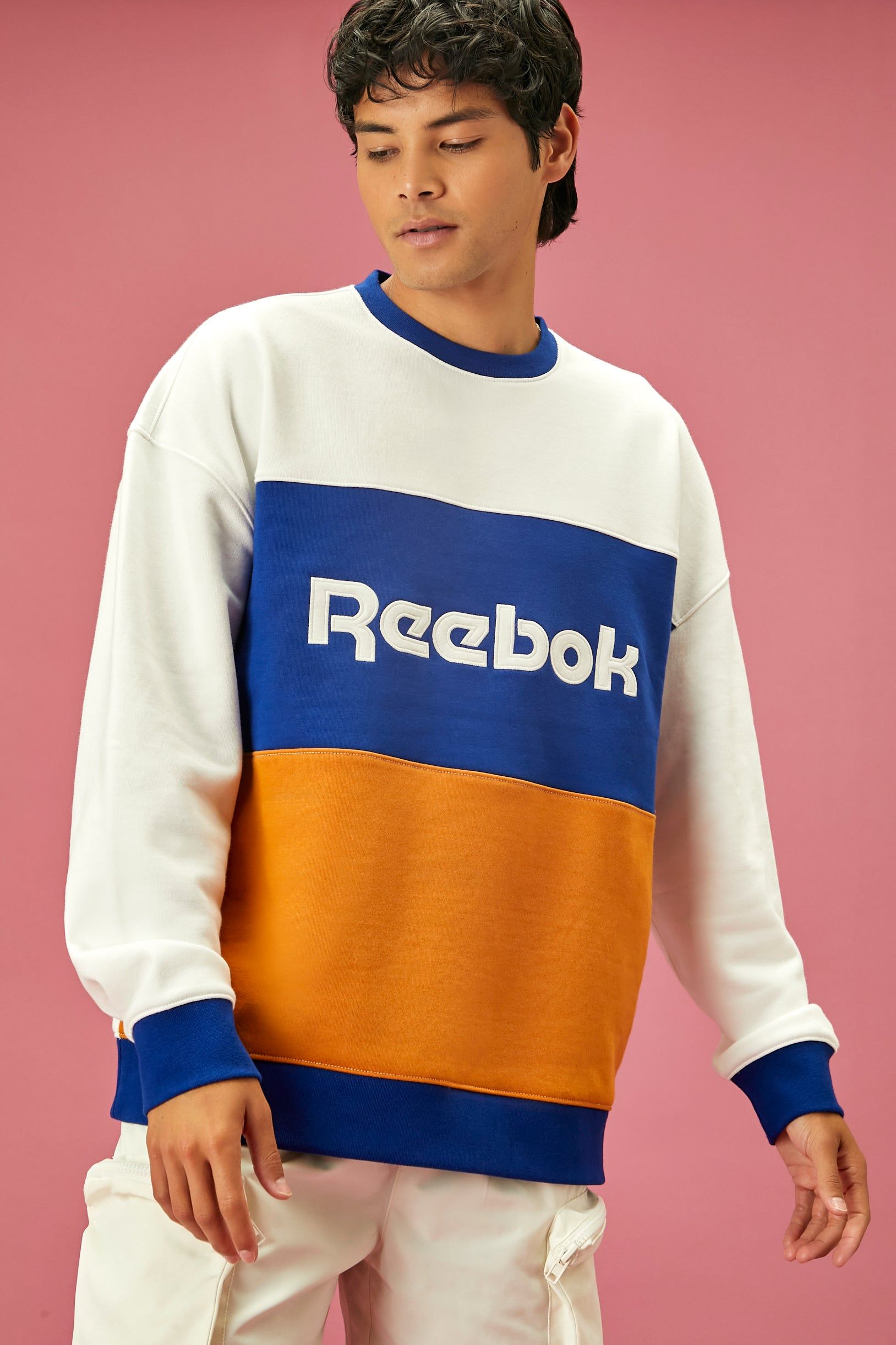 Reebok Colourblock Sweatshirt sold by Urban Planet
