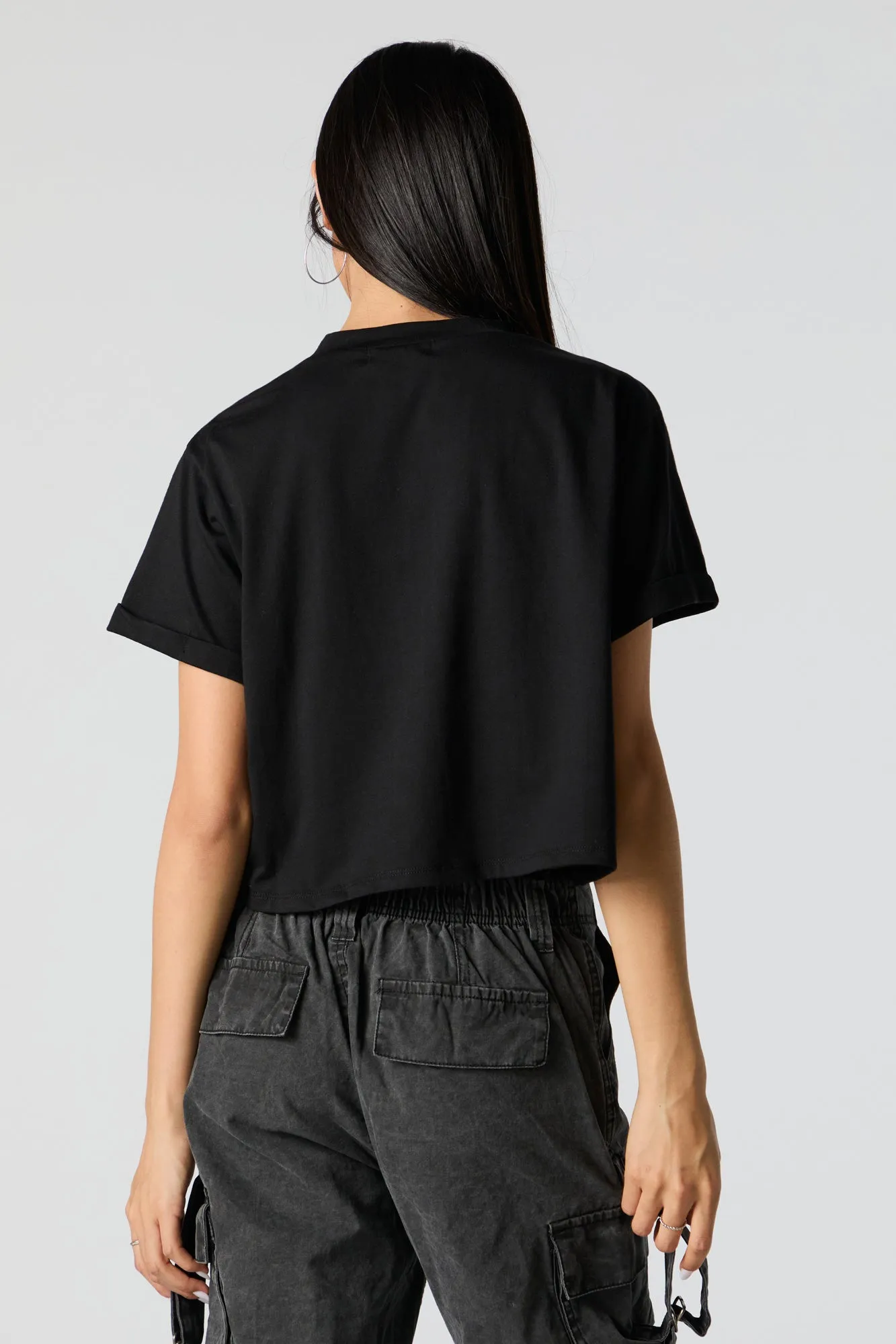 Wreckless Outlaw Tour Graphic Boxy T-Shirt sold by Urban Planet product image thumbnail 2