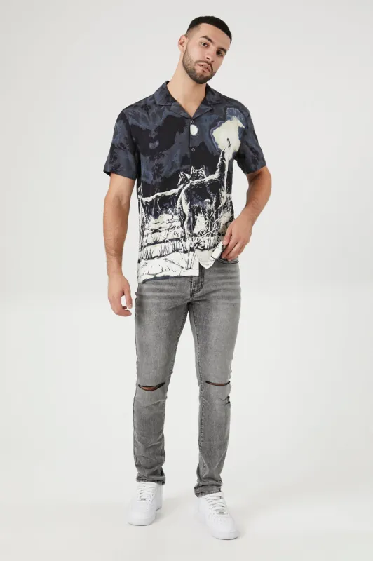 Grey Wash Distressed Skinny Jean sold by Urban Planet