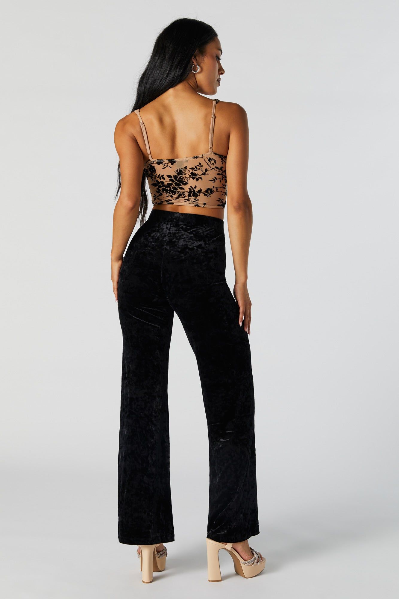Velvet High Rise Flare Pant sold by Urban Planet product image thumbnail 3