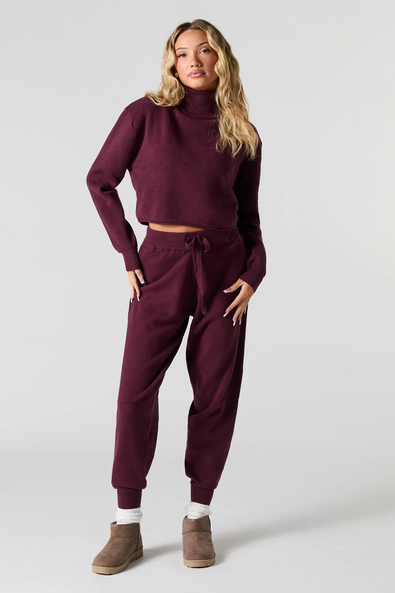 Cropped Turtleneck Sweater sold by Urban Planet product image thumbnail 3