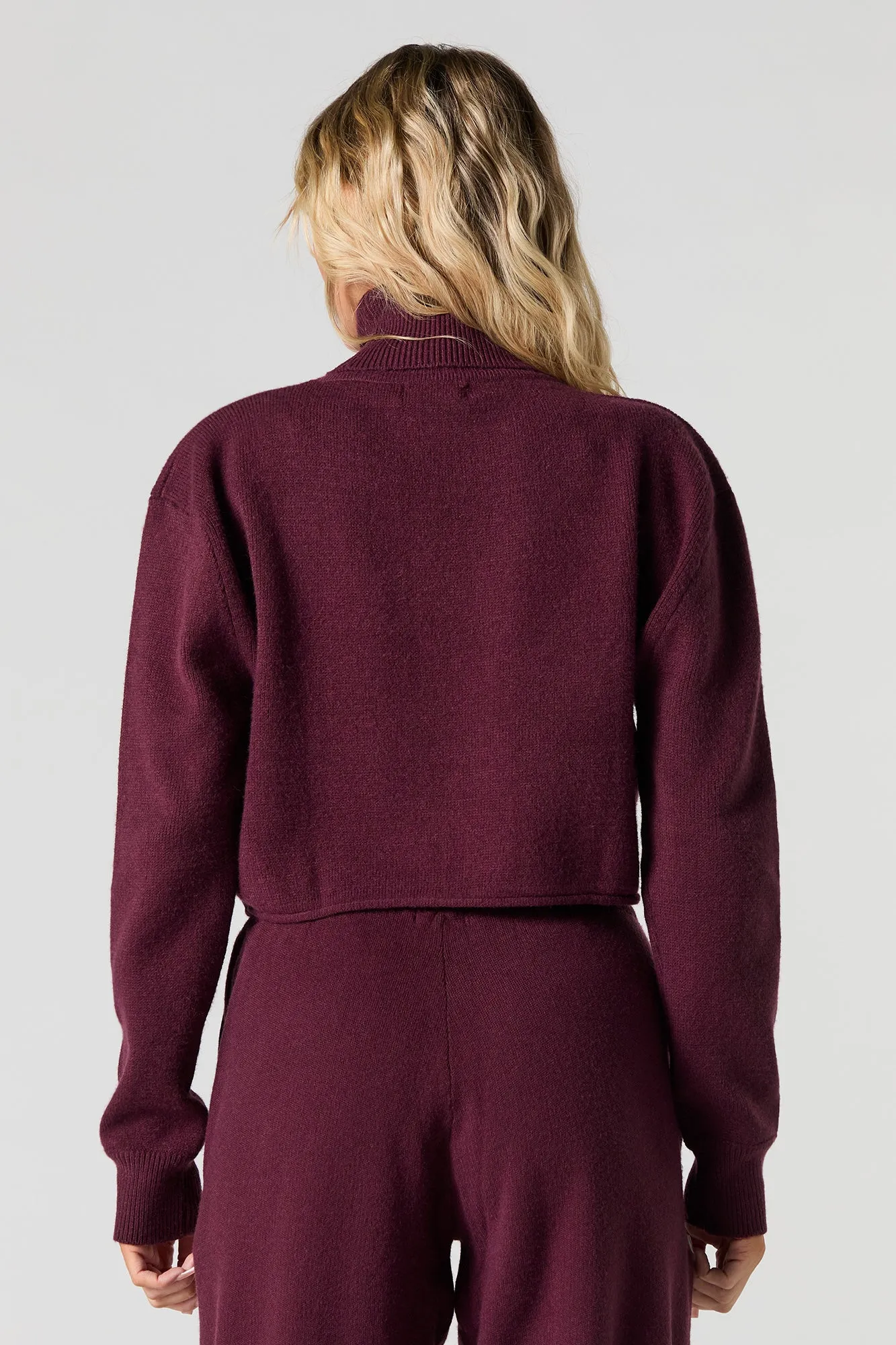 Cropped Turtleneck Sweater sold by Urban Planet product image thumbnail 2