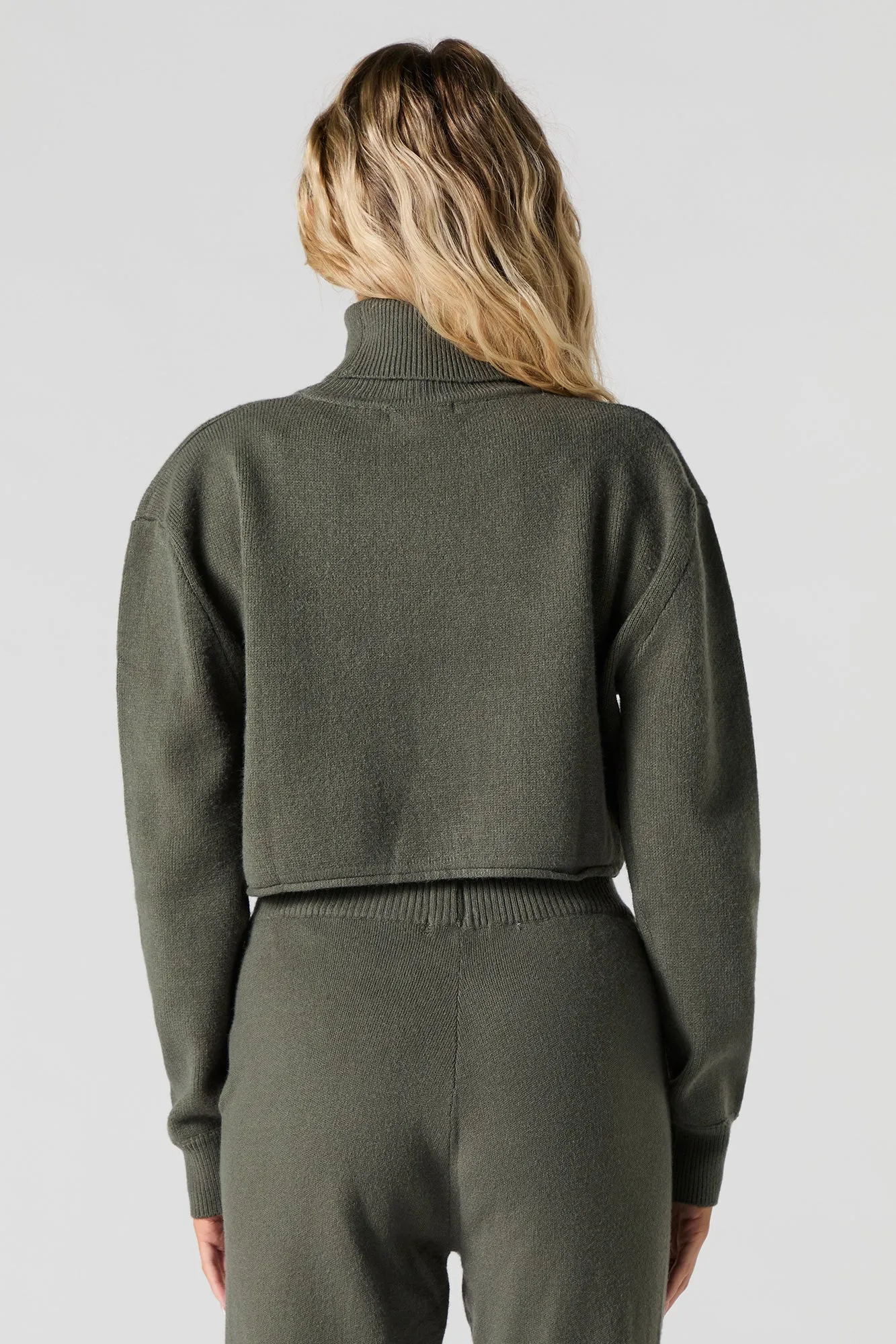 Cropped Turtleneck Sweater sold by Urban Planet product image thumbnail 5