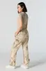 Pantalon cargo imprimé avec taille élastique et attaches à l'ourlet sold by Urban Planet