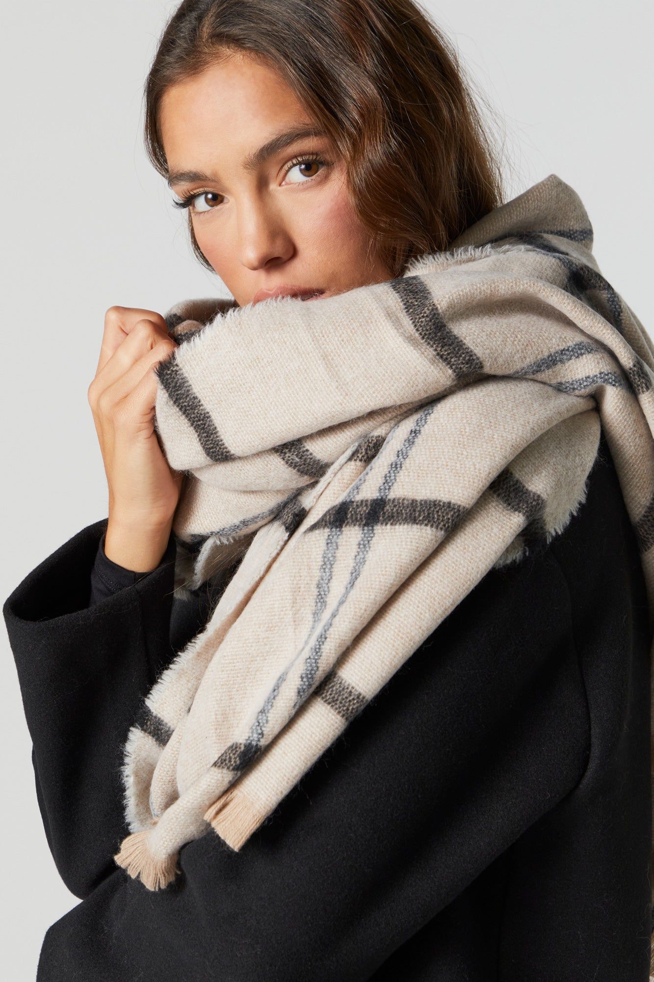 Plaid Scarf sold by Urban Planet product image thumbnail 5