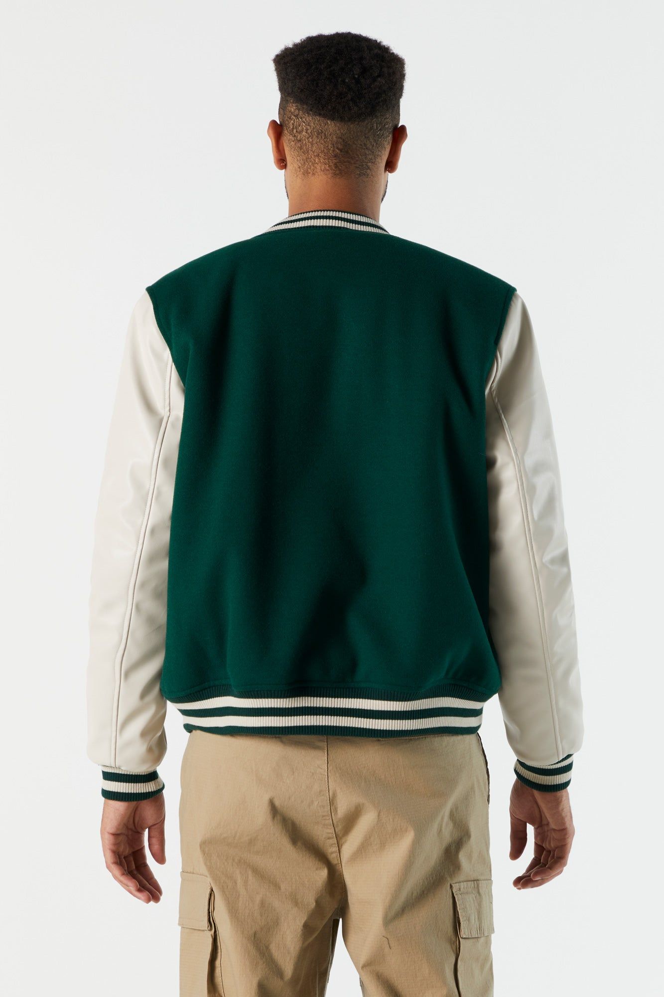 NY Embroidered Varsity Jacket sold by Urban Planet product image thumbnail 3