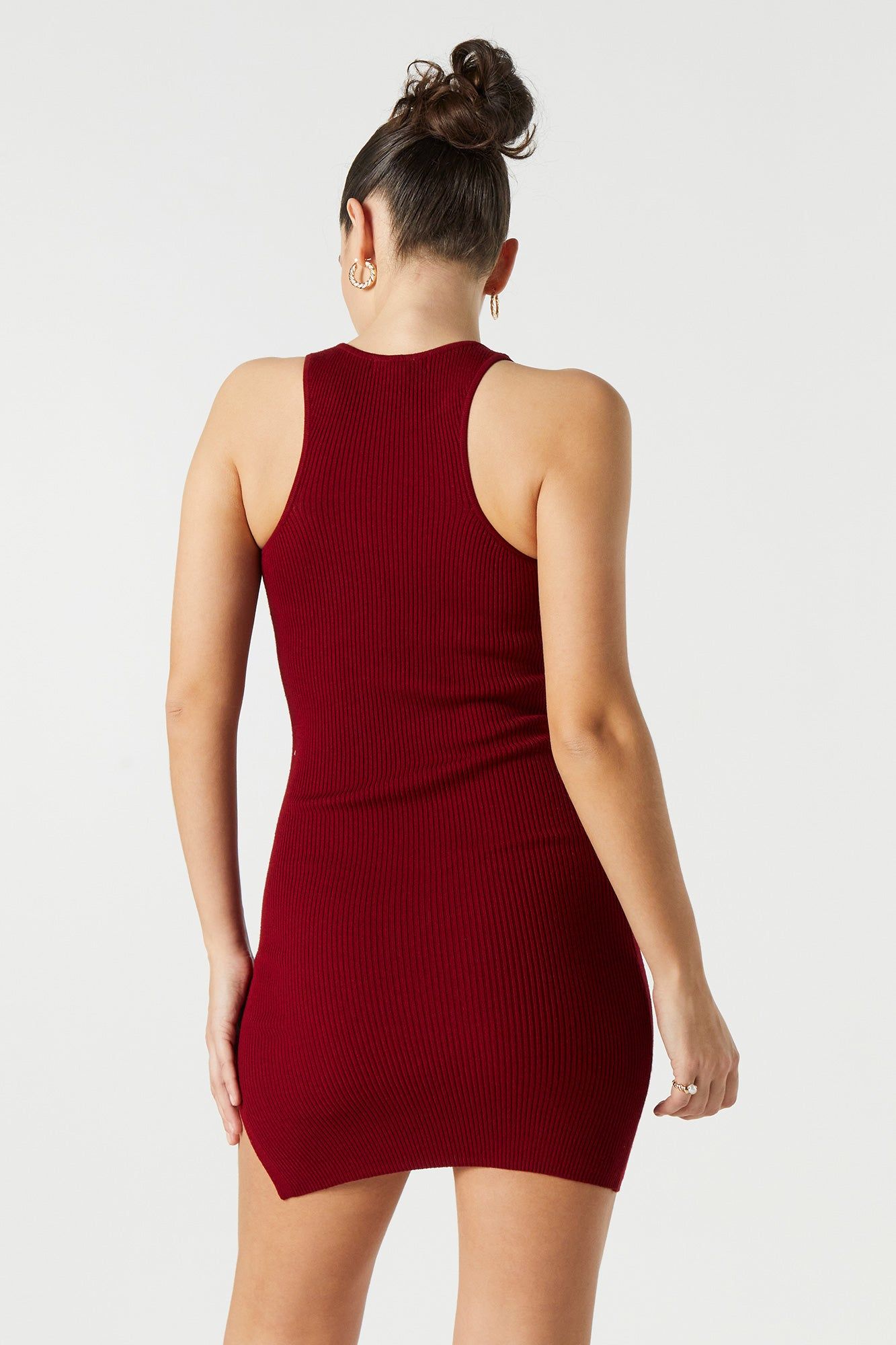 Ribbed Bodycon Mini Dress sold by Urban Planet product image thumbnail 3