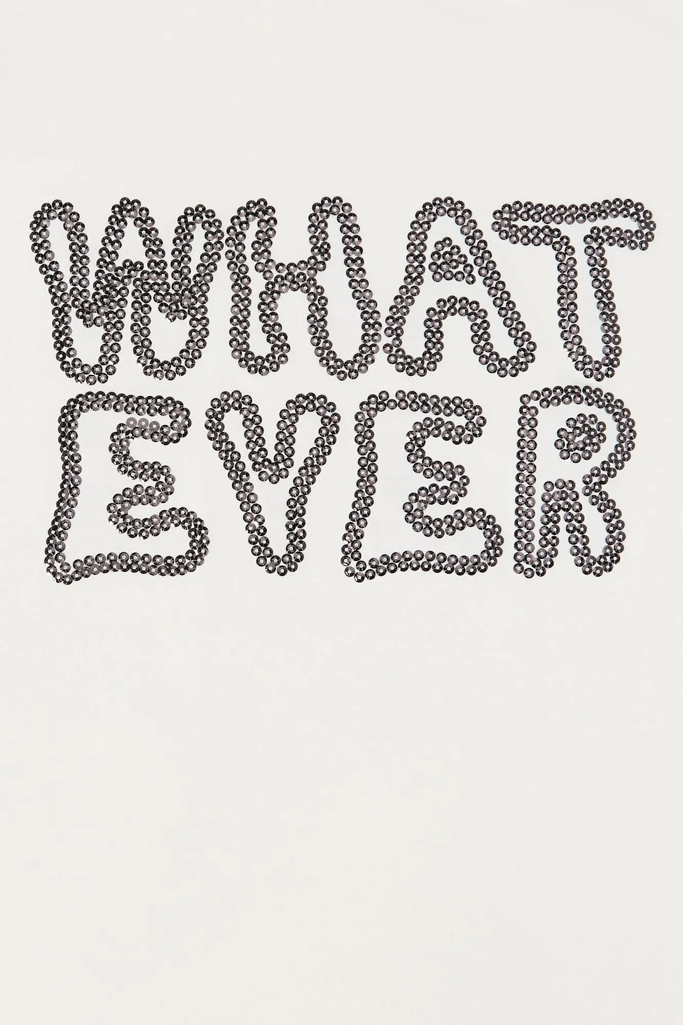 Whatever Sequined T-Shirt sold by Urban Planet product image thumbnail 4