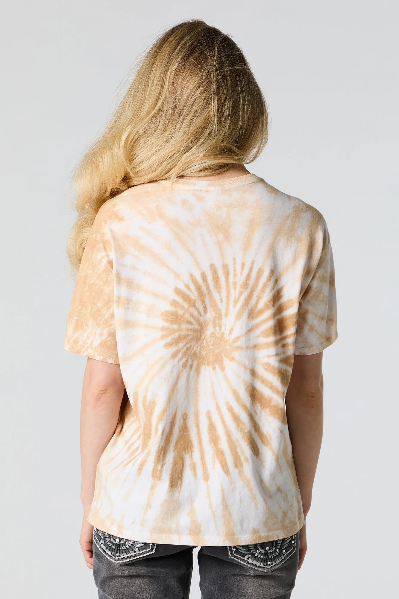 Born to Ride Graphic Tie-Dye T-Shirt sold by Urban Planet product image thumbnail 4
