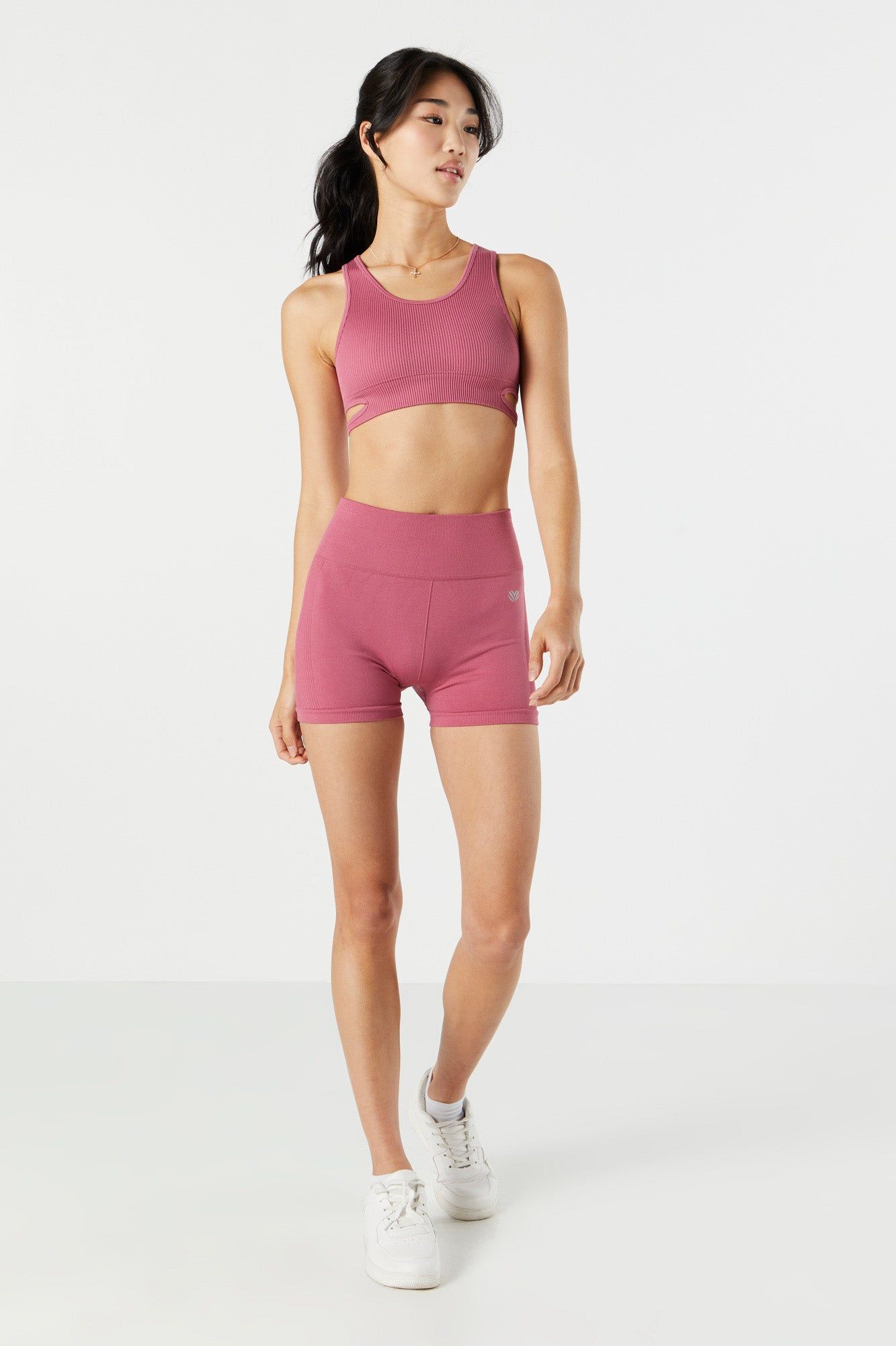 Haut Active côtelé sans couture avec découpes sold by Urban Planet product image thumbnail 12