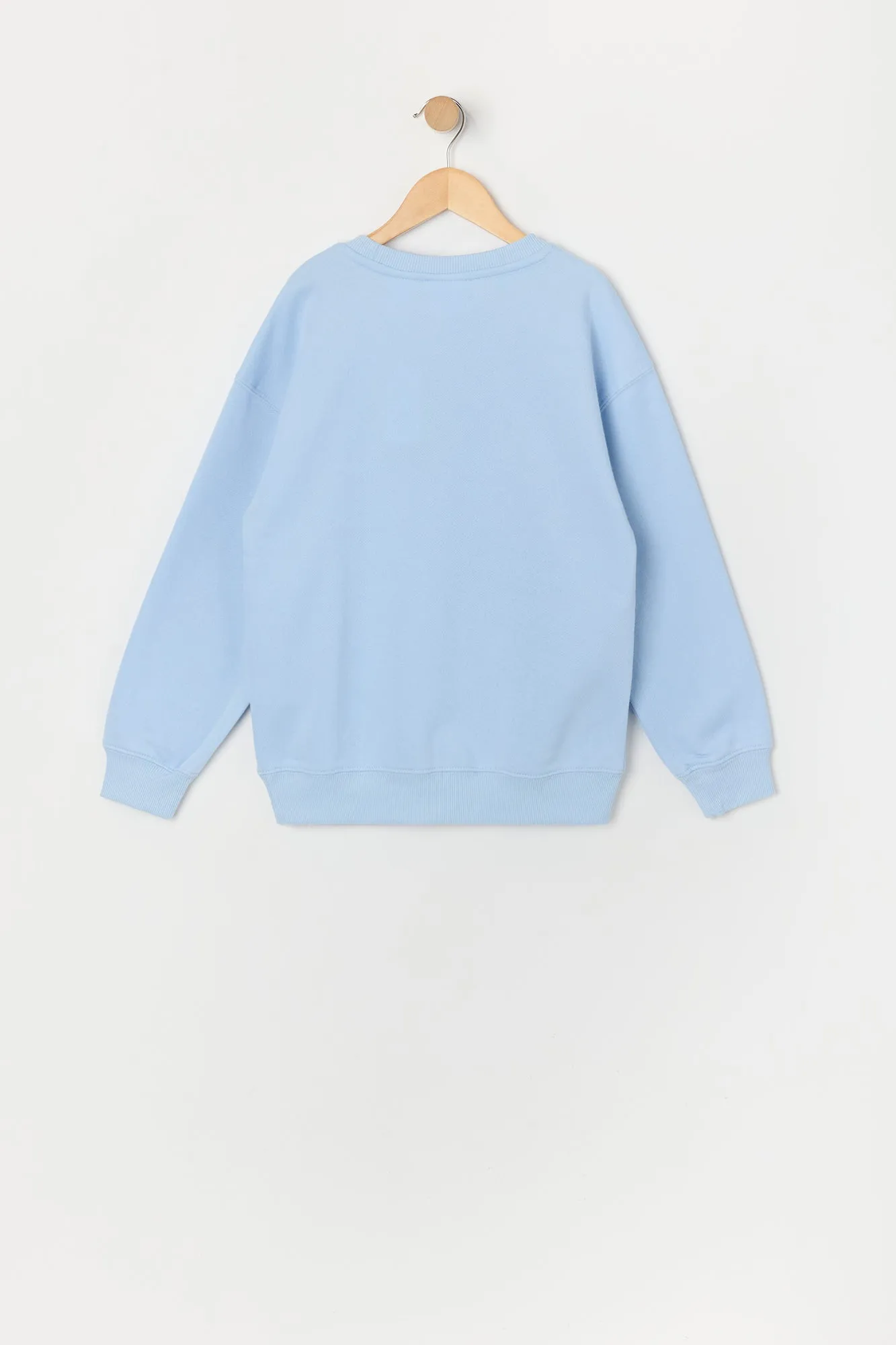 Girls Stitch Graphic Fleece Sweatshirt sold by Urban Planet product image thumbnail 2