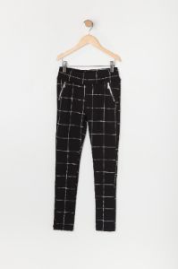 Legging à carreaux et poches avec fermeture à glissière pour fille sold by Urban Planet