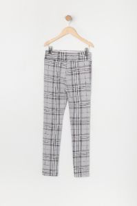 Legging à carreaux et poches avec fermeture à glissière pour fille sold by Urban Planet