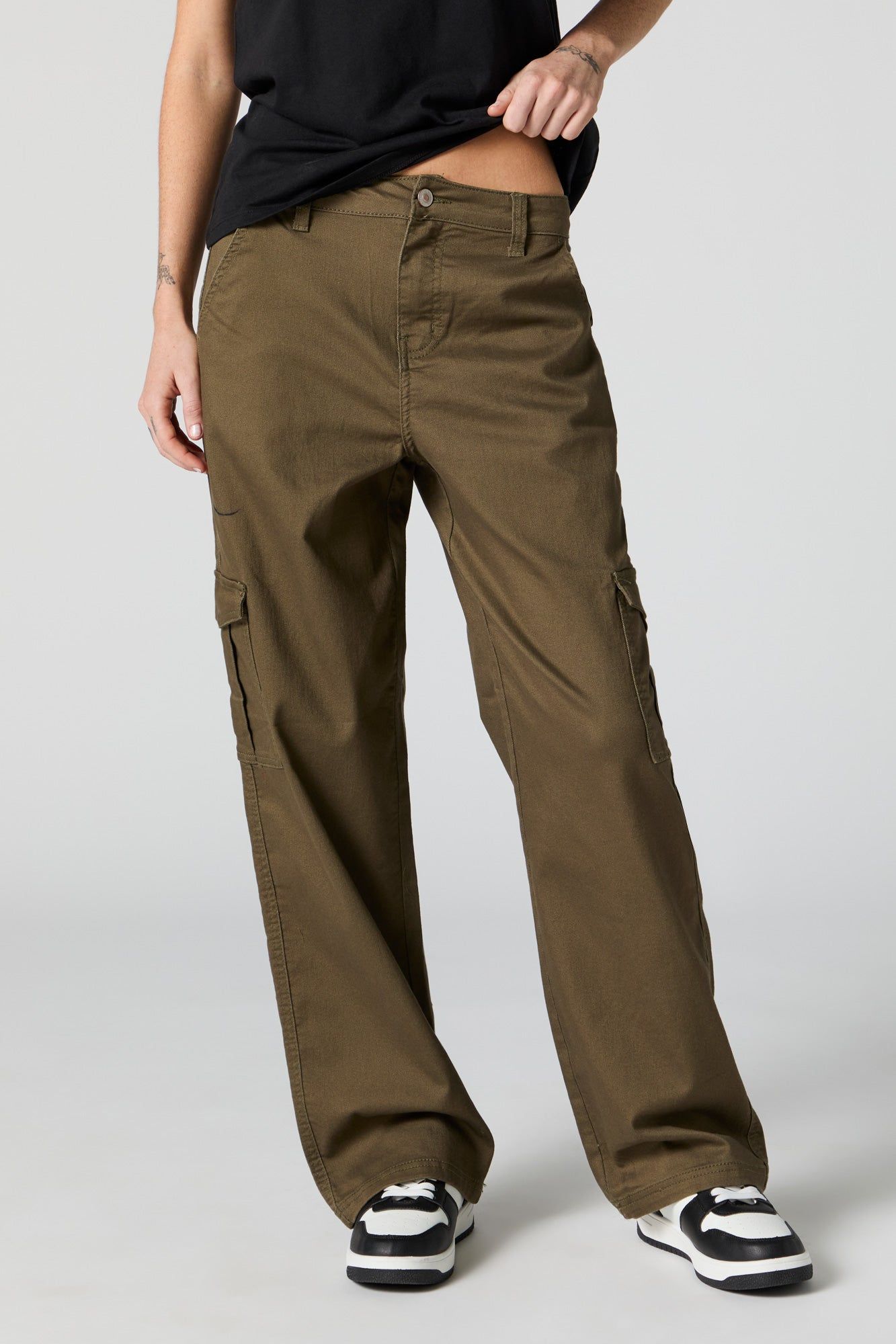 Pantalon cargo à jambe large sold by Urban Planet product image thumbnail 2