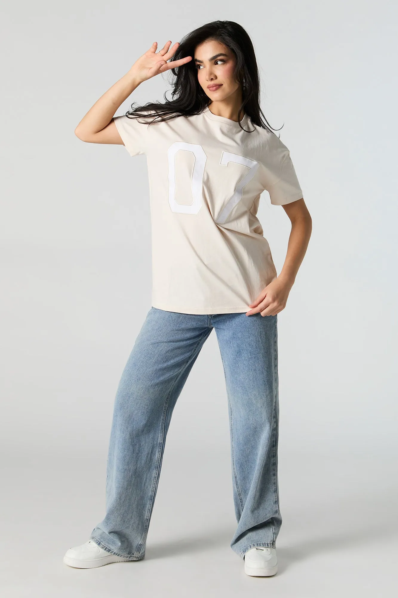 07 Graphic Oversized T-Shirt sold by Urban Planet product image thumbnail 2