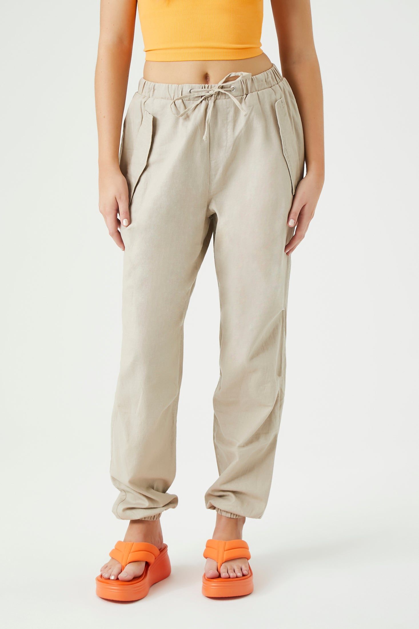 Twill Drawstring Jogger sold by Urban Planet product image thumbnail 2