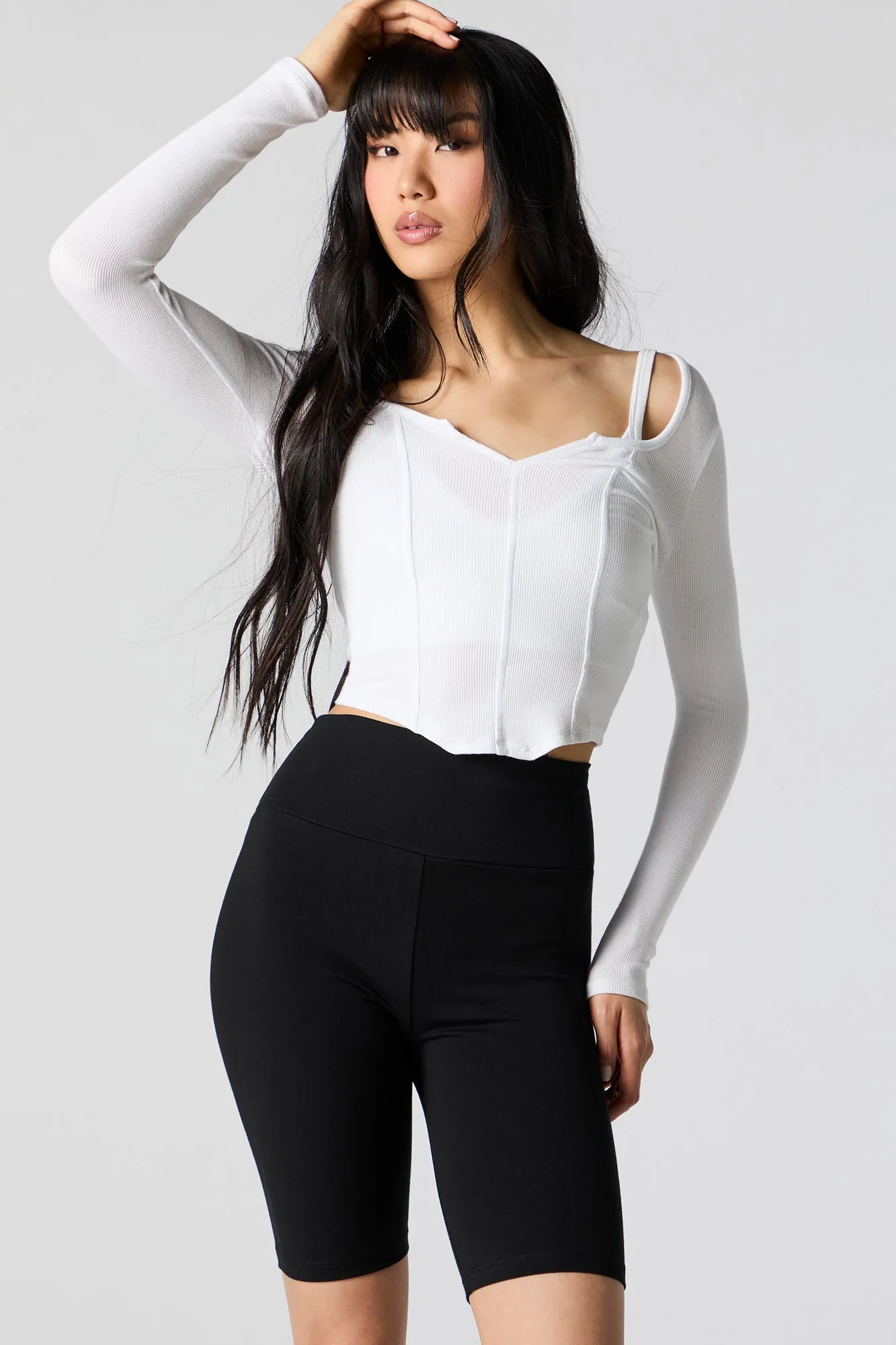 Short de cycliste à taille haute sold by Urban Planet