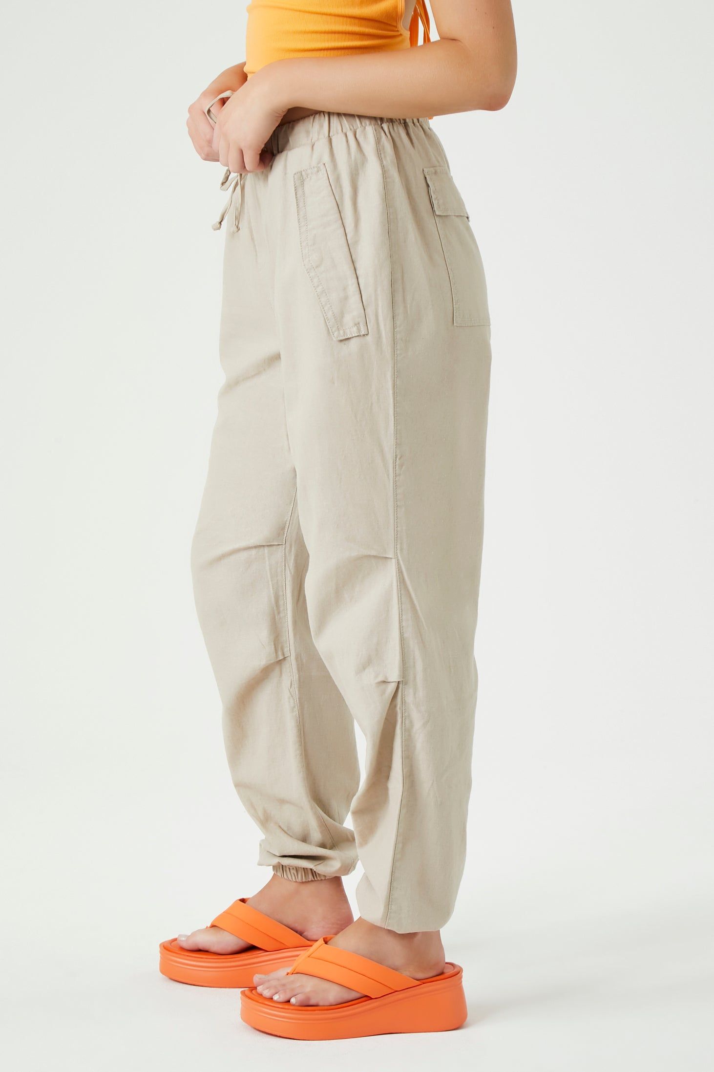 Twill Drawstring Jogger sold by Urban Planet product image thumbnail 3