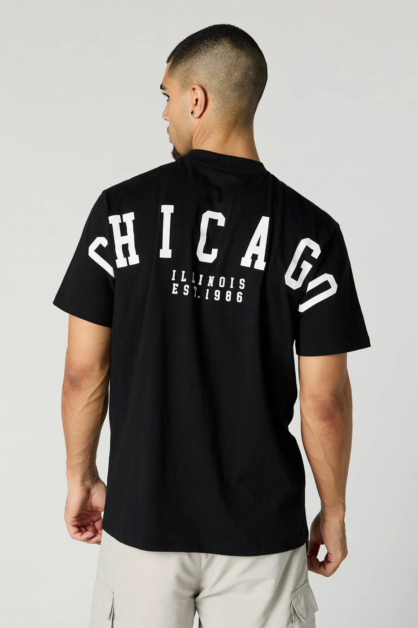 Chicago Graphic T-Shirt sold by Urban Planet product image thumbnail 5