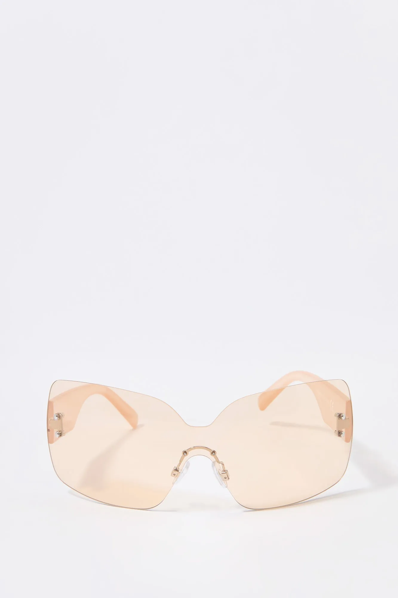 Rimless Shield Sunglasses sold by Urban Planet product image thumbnail 4