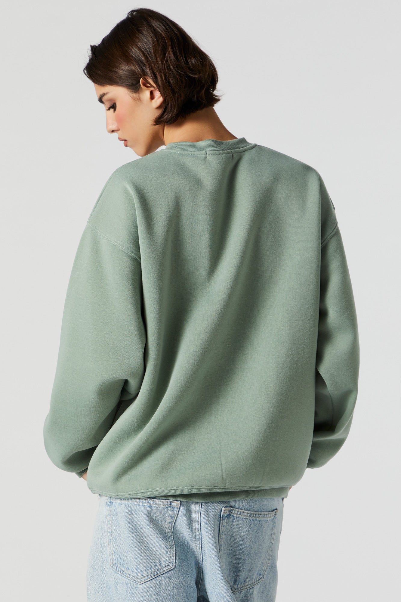 Lake Tahoe Graphic Fleece Sweatshirt sold by Urban Planet product image thumbnail 4