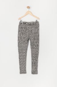 Girls Super Soft Houndstooth Zip Pocket Legging sold by Urban Planet