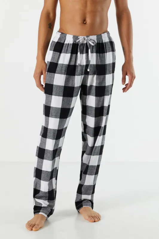 White Plaid Pajama Pant sold by Urban Planet
