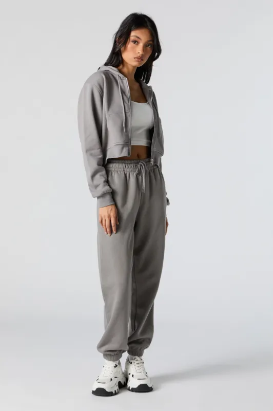 Jogger à taille haute en molleton sold by Urban Planet