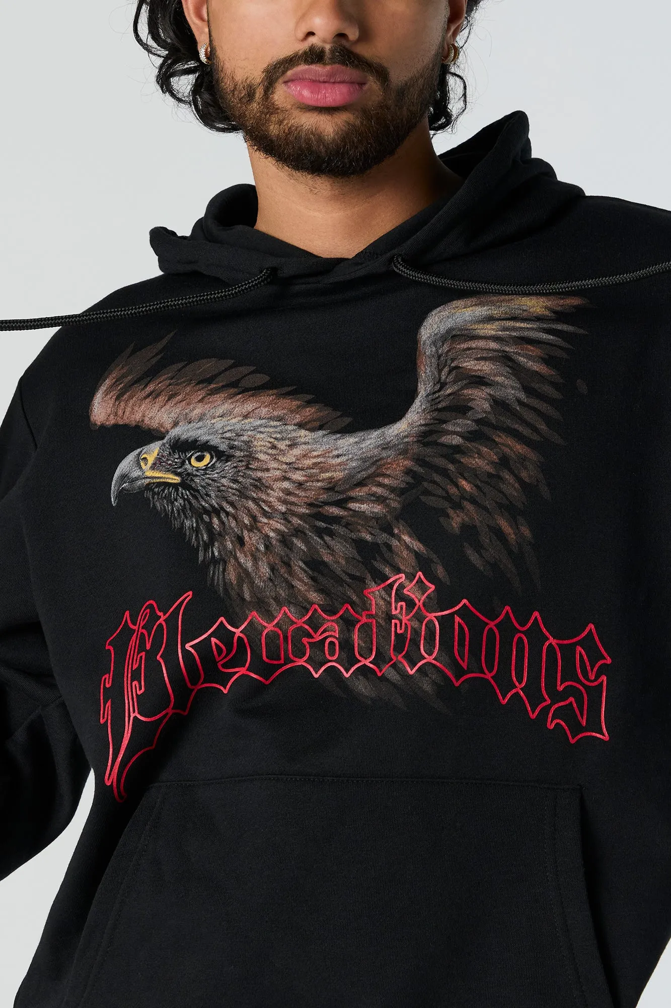 Eagle Graphic Fleece Hoodie sold by Urban Planet
