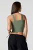 Seamless Ribbed Cropped Tank sold by Urban Planet