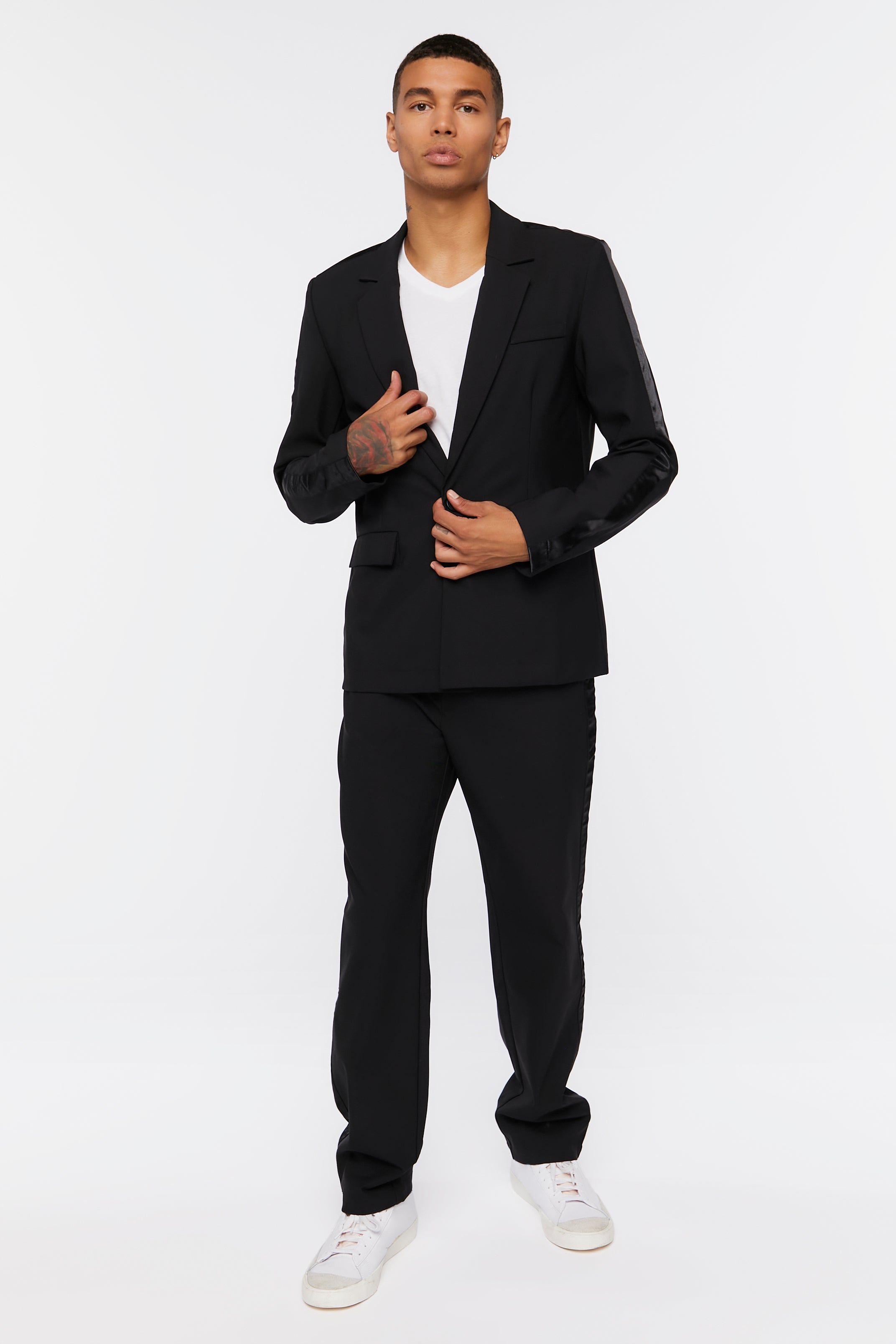 Notched Button-Up Blazer sold by Urban Planet product image thumbnail 5