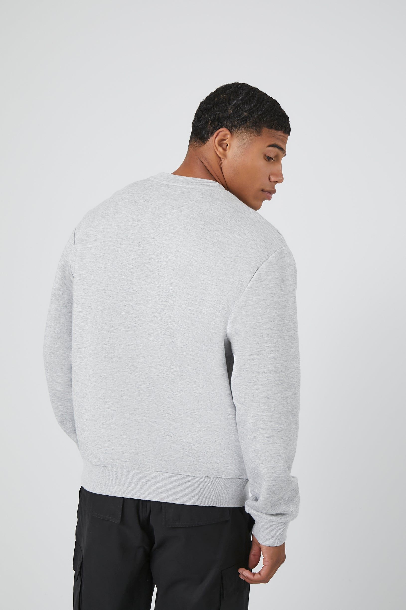 Cotton Blend Crewneck Sweatshirt sold by Urban Planet product image thumbnail 2