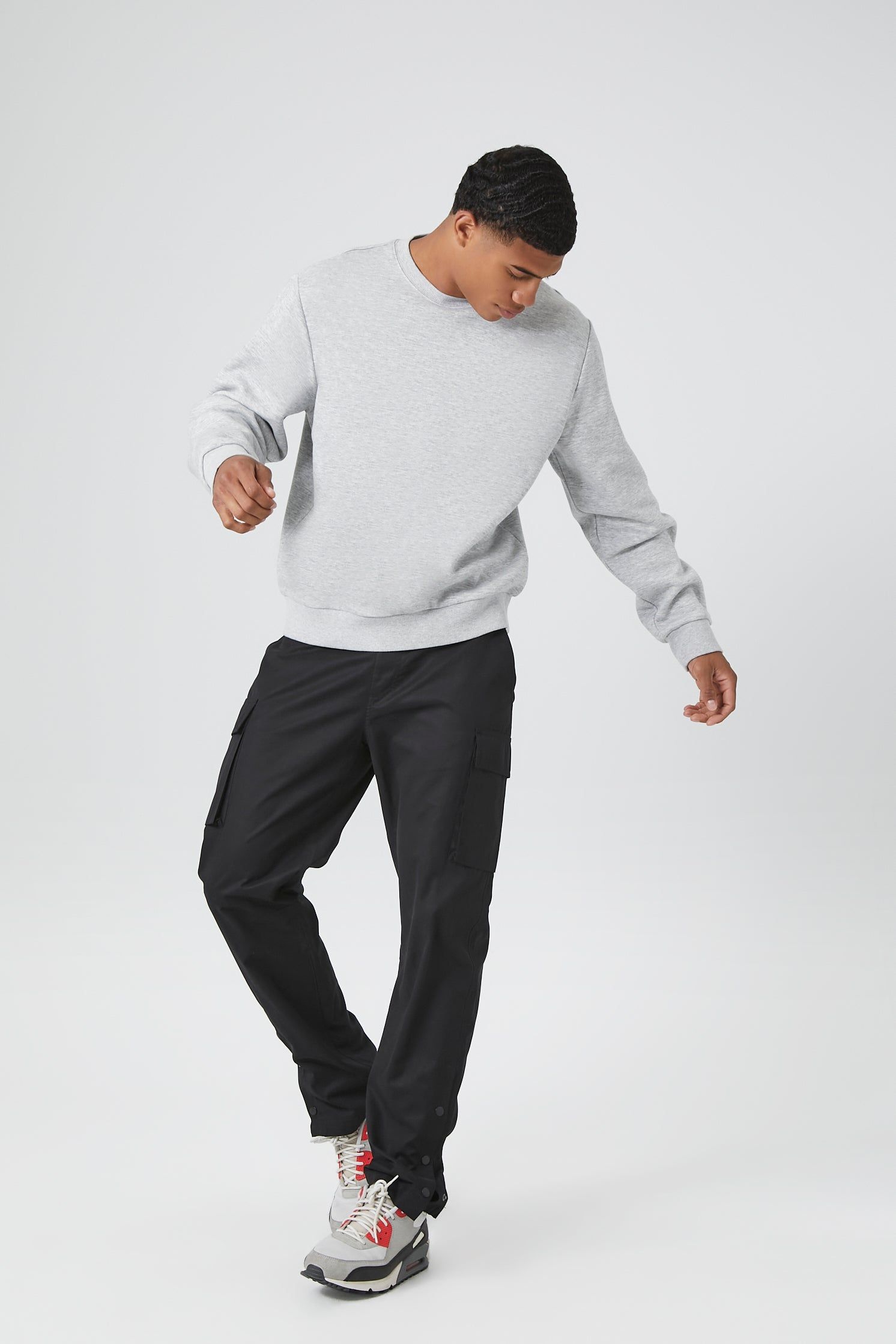 Cotton Blend Crewneck Sweatshirt sold by Urban Planet product image thumbnail 4
