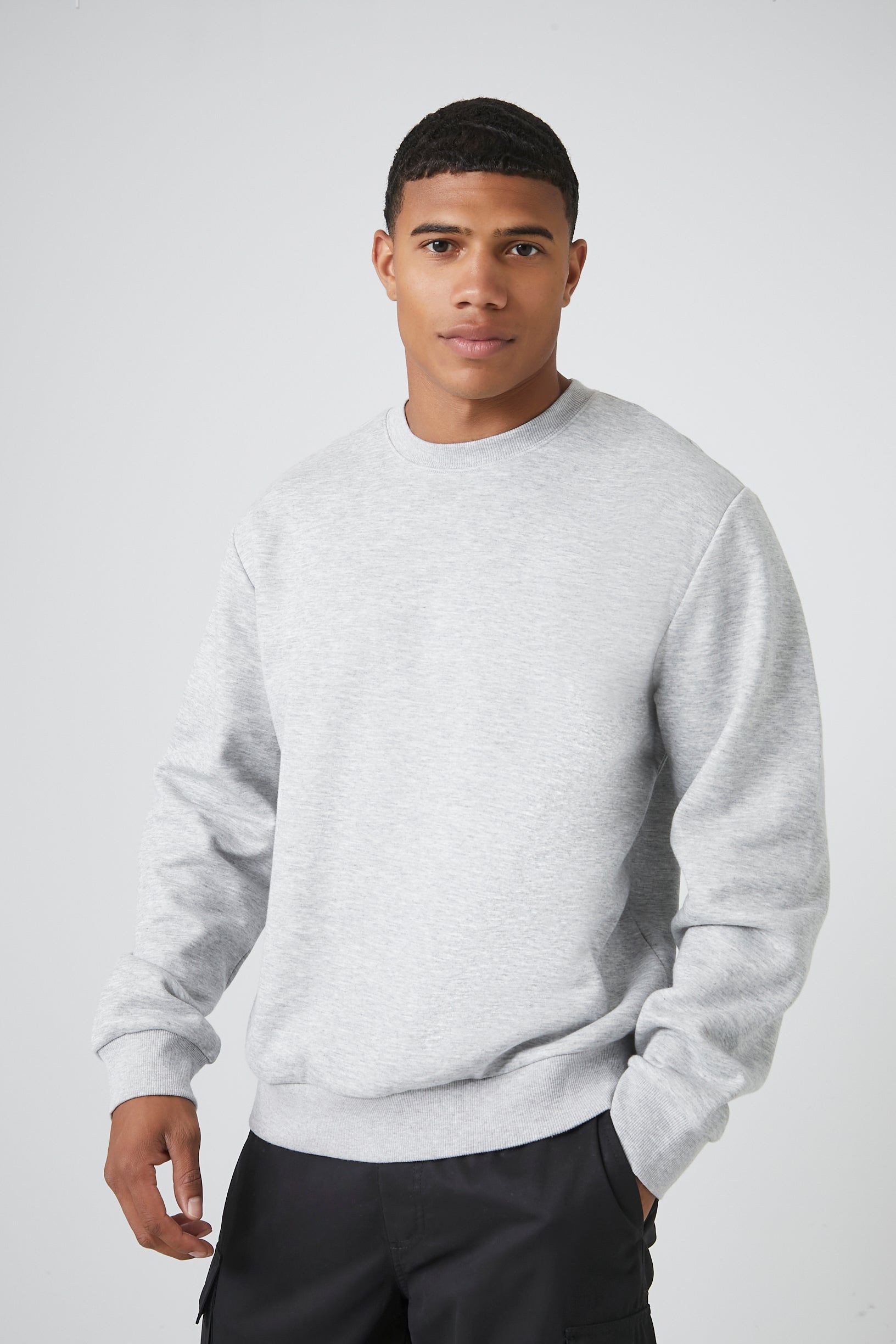 Cotton Blend Crewneck Sweatshirt sold by Urban Planet product image thumbnail 3