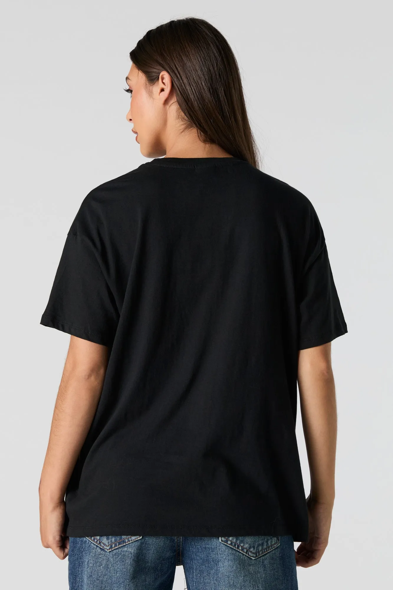 Snoopy Halloween Graphic Boyfriend T-Shirt sold by Urban Planet product image thumbnail 2