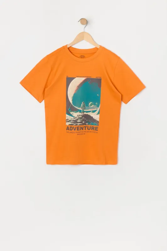 Boys Jupiter Adventure Graphic T-Shirt sold by Urban Planet