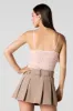 Camisole corset en dentelle fleurie sold by Urban Planet