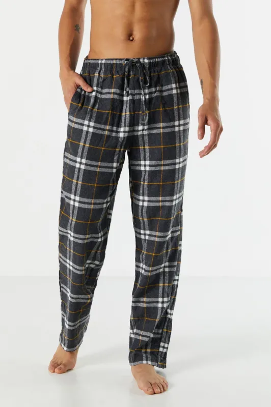 Charcoal Plaid Pajama Pant sold by Urban Planet