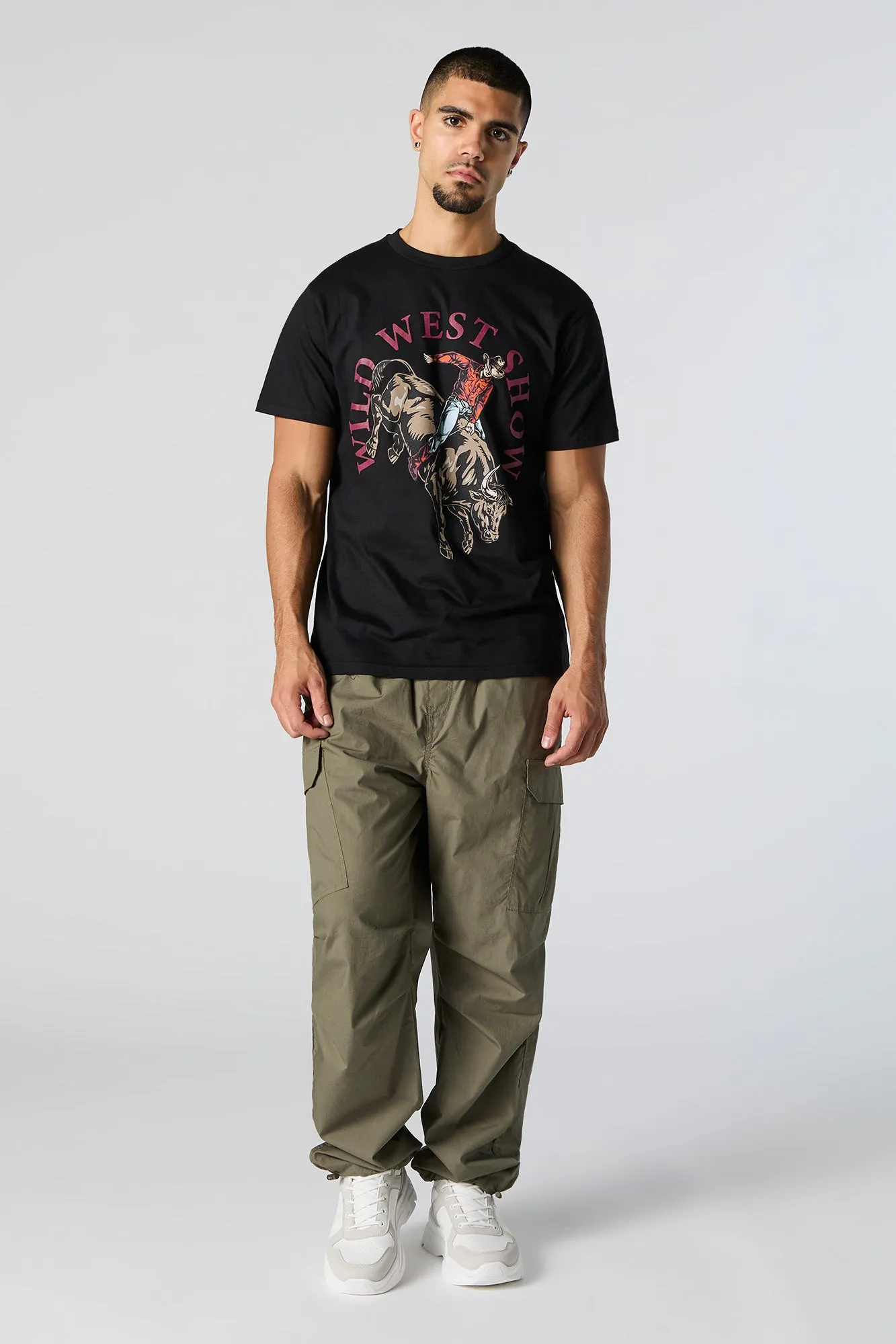Wild West Show Graphic T-Shirt sold by Urban Planet product image thumbnail 3